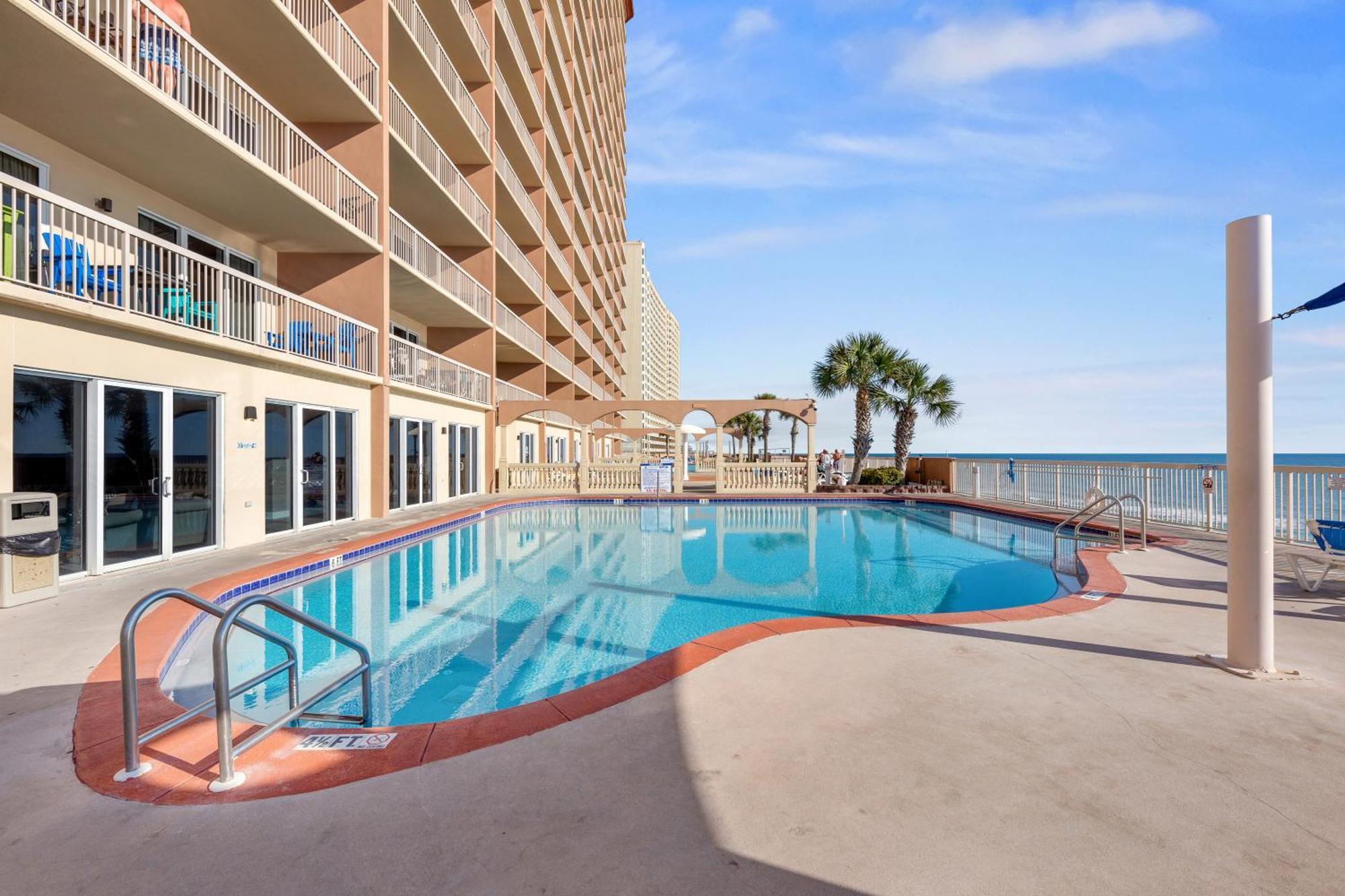 Gulf Front Master Br In Sunrise Beach With Amazing Views! Sleeps 7! 巴拿马城 外观 照片
